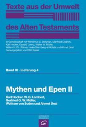 Hecker / Lambert / Müller |  Mythen und Epen II | Buch |  Sack Fachmedien