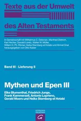 Blumenthal / Junge / Kammerzell |  Mythen und Epen III | Buch |  Sack Fachmedien