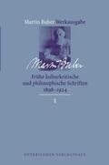 Buber |  Frühe kulturkritische und philosophische Schriften (1891-1924) | Buch |  Sack Fachmedien