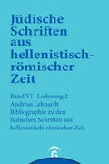 Lehnardt |  Bibliographie zu den Jüdischen Schriften aus hellenistisch-römischer Zeit | Buch |  Sack Fachmedien