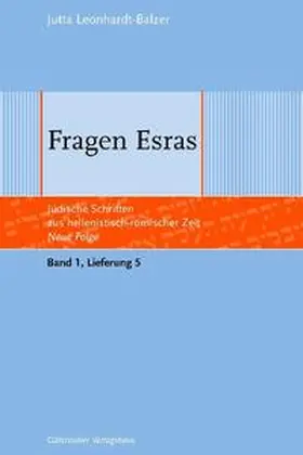Leonhardt-Balzer |  Fragen Esras | Buch |  Sack Fachmedien