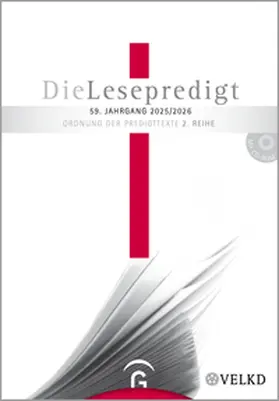 Schaede |  Die Lesepredigt 2025/2026 | Buch |  Sack Fachmedien