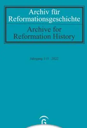 Kaufmann / Keßler / Lotz-Heumann |  Archiv für Reformationsgeschichte - Aufsatzband | Buch |  Sack Fachmedien