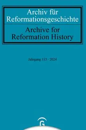 Kaufmann / Keßler / Lotz-Heumann |  Archiv für Reformationsgeschichte – Aufsatzband | Buch |  Sack Fachmedien