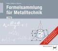 Hötger / Molitor / Tammen |  Hötger, M: Formelsammlung für Metalltechnik | Buch |  Sack Fachmedien