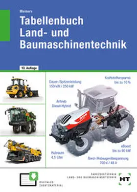 Meiners |  Tabellenbuch Land- und Baumaschinentechnik | Buch |  Sack Fachmedien
