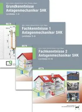 Wagner / Übelacker / Pusch |  Paketangebot Das Gesellenstück. Anlagenmechaniker SHK Lernfelder 1-15 | Buch |  Sack Fachmedien