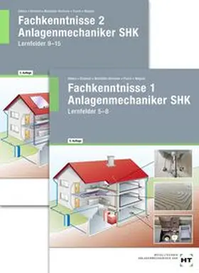 Wagner / Pusch / Montaldo-Ventsam |  Paketangebot Fachkenntnisse Anlagenmechaniker SHK 1 + 2 | Buch |  Sack Fachmedien