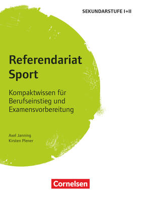 Janning / Plener | Referendariat Sport | Buch | 978-3-589-16098-3 | sack.de