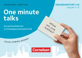 Daum / Duske |  Kurzpräsentationen im Fremdsprachenunterricht - Lernjahr 1-6 | Loseblattwerk |  Sack Fachmedien