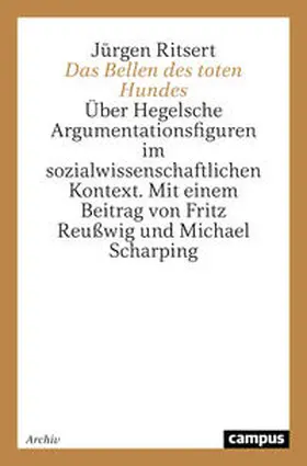Ritsert |  Das Bellen des toten Hundes | Buch |  Sack Fachmedien