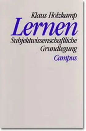 Holzkamp |  Lernen | Buch |  Sack Fachmedien