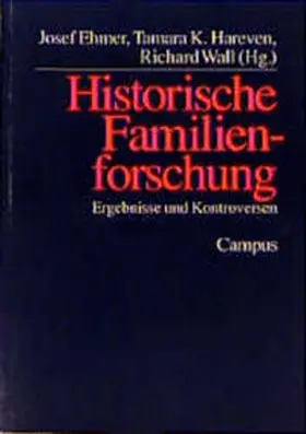Ehmer / Hareven / Wall |  Historische Familienforschung | Buch |  Sack Fachmedien