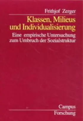 Zerger |  Klassen, Milieus und Individualisierung | Buch |  Sack Fachmedien