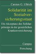 Ullrich |  Solidarität im Sozialversicherungsstaat | Buch |  Sack Fachmedien