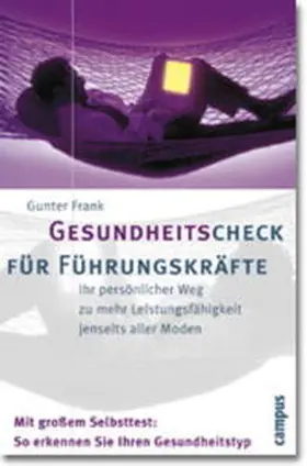Frank |  Gesundheitscheck für Führungskräfte | Buch |  Sack Fachmedien