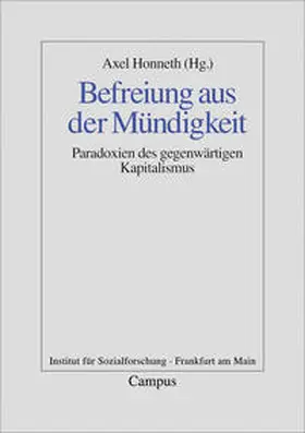 Honneth |  Befreiung aus der Mündigkeit | Buch |  Sack Fachmedien