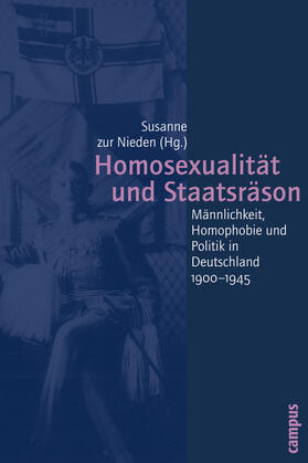 zur Nieden | Homosexualität und Staatsräson | Buch | 978-3-593-37749-0 | sack.de