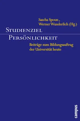 Spoun / Wunderlich |  Studienziel Persönlichkeit | Buch |  Sack Fachmedien