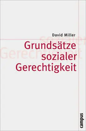 Miller |  Grundsätze sozialer Gerechtigkeit | Buch |  Sack Fachmedien