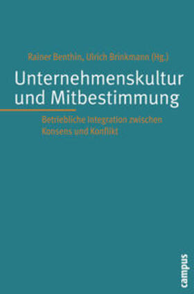 Benthin / Brinkmann | Unternehmenskultur und Mitbestimmung | Buch | 978-3-593-38428-3 | sack.de