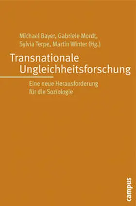 Bayer / Mordt / Terpe |  Transnationale Ungleichheitsforschung | Buch |  Sack Fachmedien