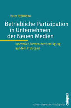 Ittermann | Betriebliche Partizipation in Unternehmen der Neuen Medien | Buch | 978-3-593-38879-3 | sack.de