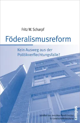Scharpf |  Föderalismusreform | Buch |  Sack Fachmedien