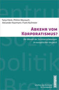 Klenk / Weyrauch / Haarmann |  Klenk, T: Abkehr vom Korporatismus? | Buch |  Sack Fachmedien