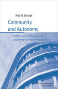 Scharpf |  Community and Autonomy | Buch |  Sack Fachmedien
