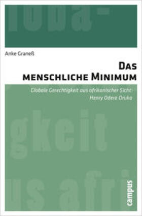 Graneß | Das menschliche Minimum | Buch | 978-3-593-39395-7 | sack.de