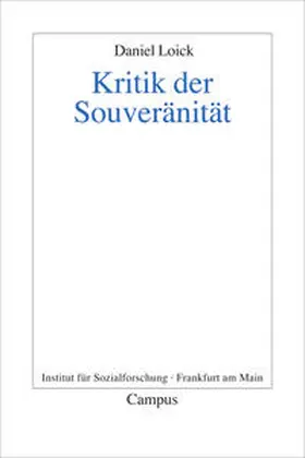 Loick |  Loick, D: Kritik der Souveränität | Buch |  Sack Fachmedien