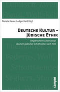 Heuer / Heid |  Deutsche Kultur - Jüdische Ethik | Buch |  Sack Fachmedien