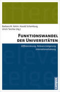 Kehm / Schomburg / Teichler |  Funktionswandel der Universitäten | Buch |  Sack Fachmedien