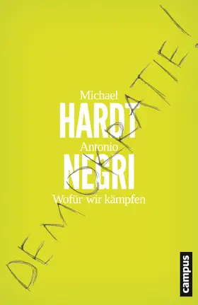 Hardt / Negri |  Demokratie! | Buch |  Sack Fachmedien