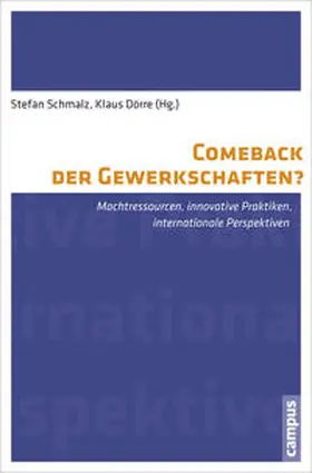 Schmalz / Dörre | Comeback der Gewerkschaften? | Buch | 978-3-593-39891-4 | sack.de
