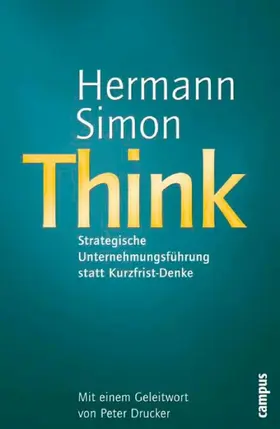 Simon |  Think - Strategische Unternehmensführung statt Kurzfrist-Denke | eBook | Sack Fachmedien