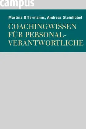 Offermanns / Steinhübel |  Coachingwissen für Personalverantwortliche | eBook | Sack Fachmedien