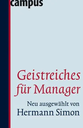 Simon |  Geistreiches für Manager | eBook | Sack Fachmedien