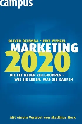 Dziemba / Wenzel |  Marketing 2020 | eBook | Sack Fachmedien