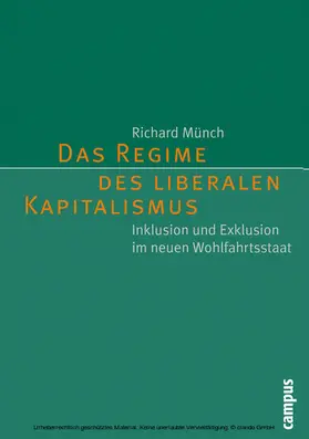 Münch |  Das Regime des liberalen Kapitalismus | eBook | Sack Fachmedien