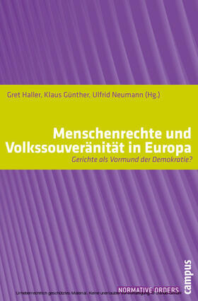 Haller / Günther / Neumann | Menschenrechte und Volkssouveränität in Europa | E-Book | sack.de