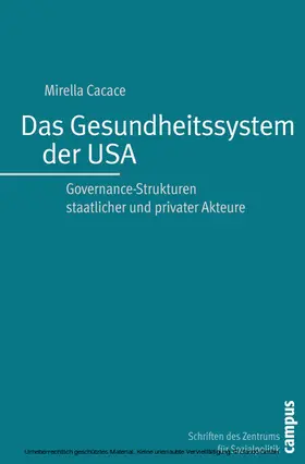Cacace |  Das Gesundheitssystem der USA | eBook | Sack Fachmedien