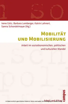 Götz / Lehnert / Lemberger |  Mobilität und Mobilisierung | eBook | Sack Fachmedien