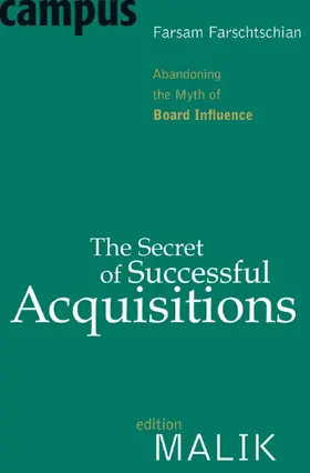 Farschtschian |  The Secret of Successful Acquisitions | eBook | Sack Fachmedien