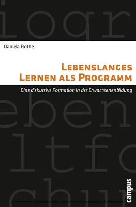 Rothe |  Lebenslanges Lernen als Programm | eBook | Sack Fachmedien