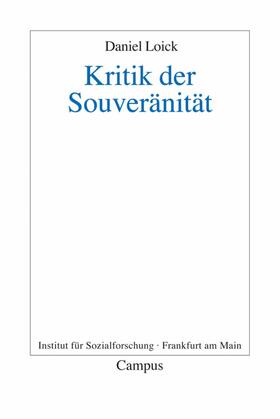 Loick |  Kritik der Souveränität | eBook | Sack Fachmedien