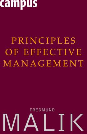 Malik | Principles of Effective Management | E-Book | sack.de