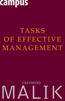 Malik | Tasks of Effective Management | E-Book | sack.de