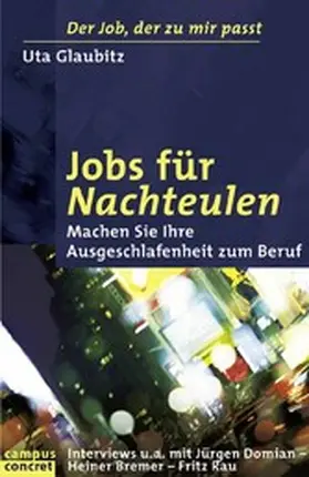 Glaubitz |  Jobs für Nachteulen | eBook | Sack Fachmedien